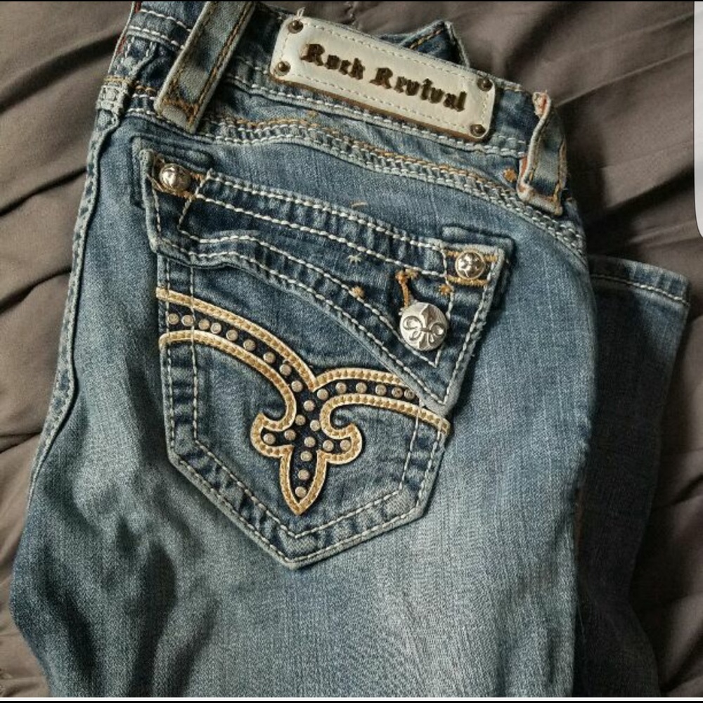 Rock Revivals Capris